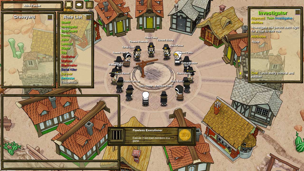 Town of Salem alternatives